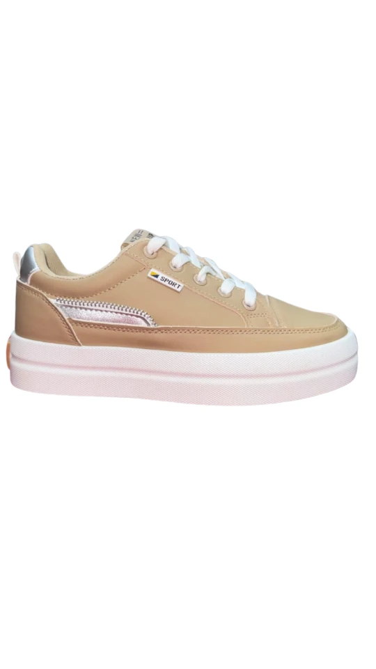 Classic Shoes Womens Chunky Platform Lace-Up Sneakers