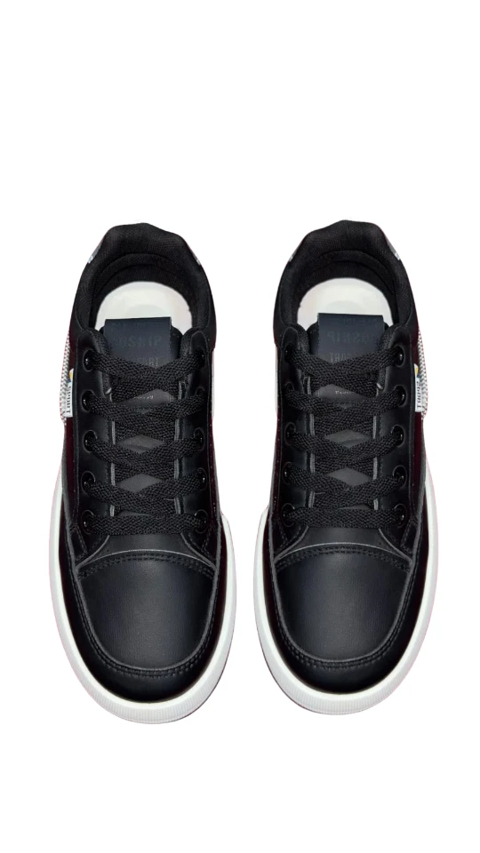 Classic Shoes Womens Chunky Platform Lace-Up Sneakers