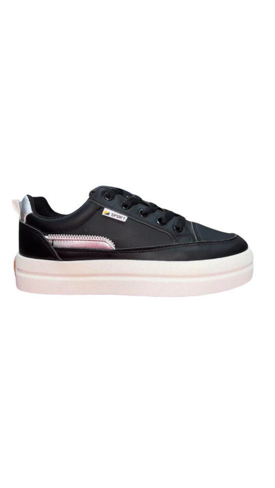 Classic Shoes Womens Chunky Platform Lace-Up Sneakers